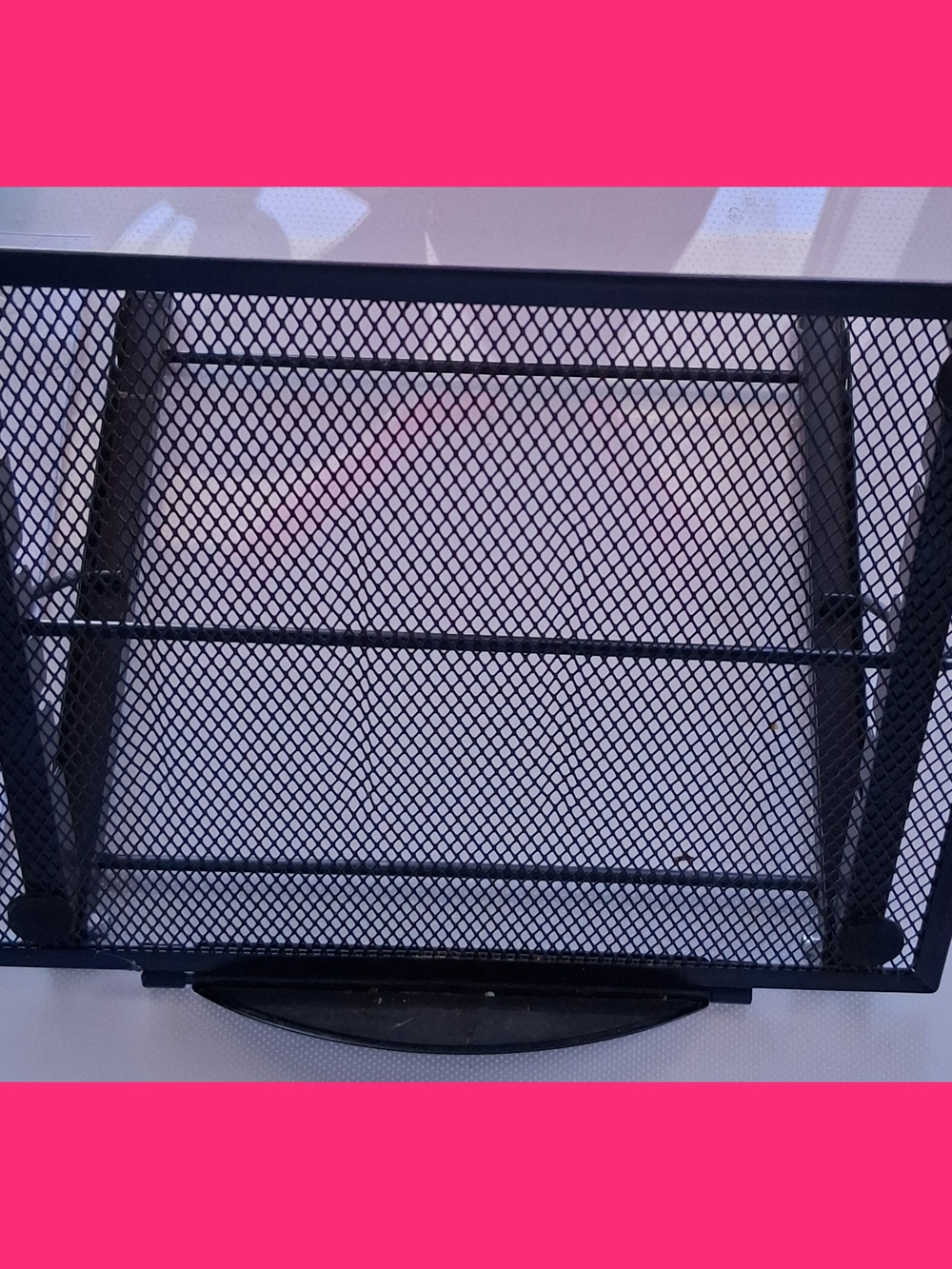MUST BUNDLE PLEASE READ DISCRIPTION Black Metal Mesh Light Board Stand